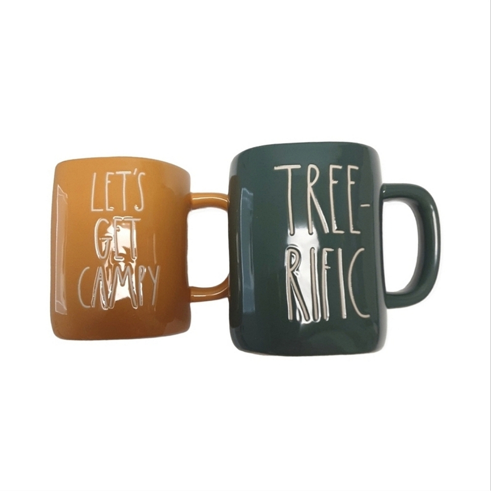 Rae Dunn Coffee Mug Set